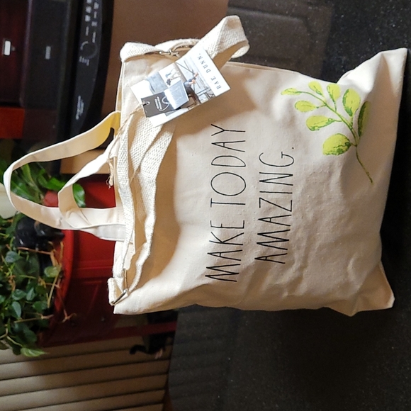 Rae Dunn Handbags - Rae Dunn Amazing Canvas Tote
